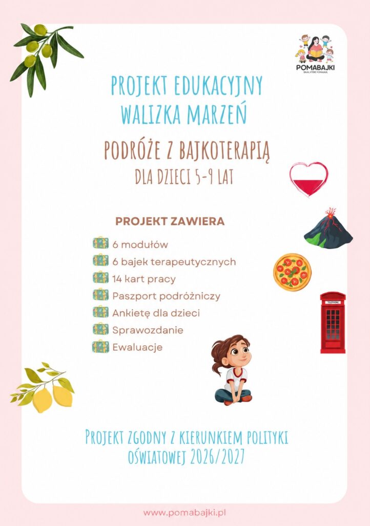 Projekt Edukacyjny Walizka Marzeń Pomabajki