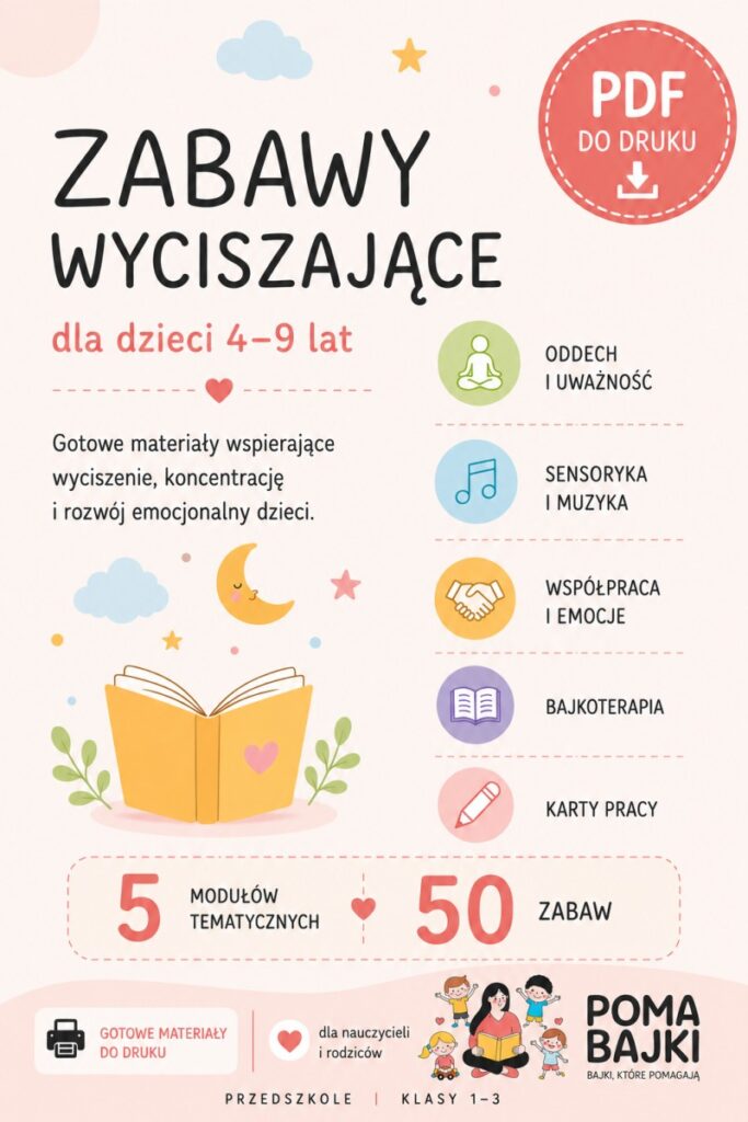 Zabawy wyciszające Pomabajki